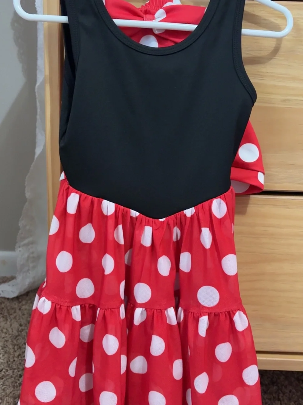 Minnie Mouse Hadley athletic dress detached shorts